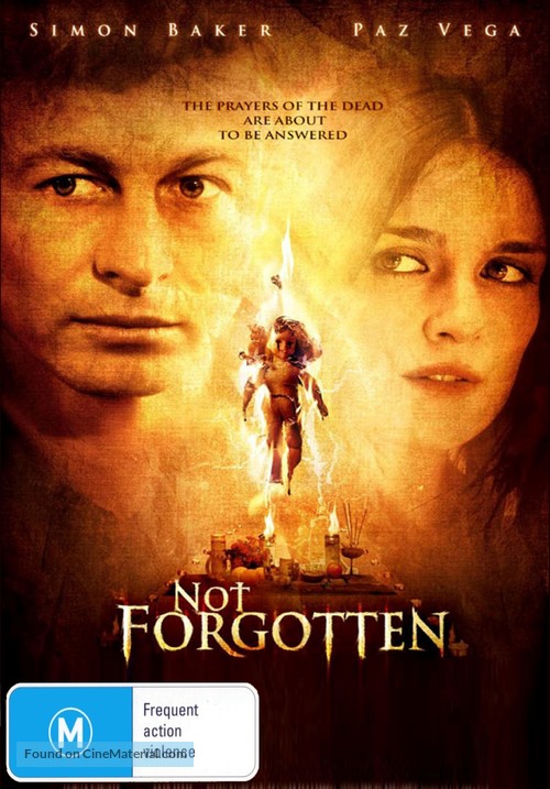Not Forgotten - Australian DVD movie cover