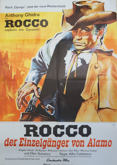 Ballata per un pistolero - German Movie Poster