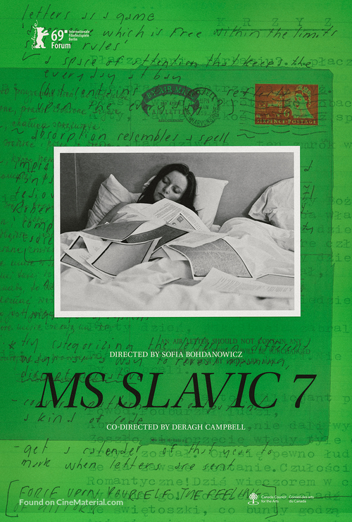 MS Slavic 7 - Canadian Movie Poster