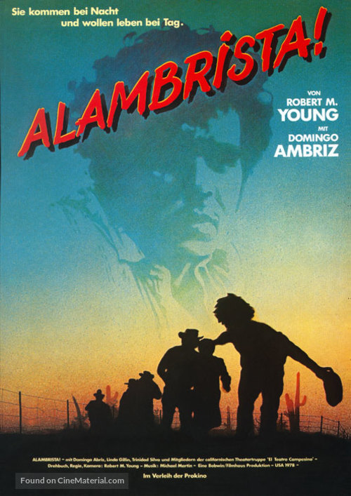 Alambrista! - German Movie Poster