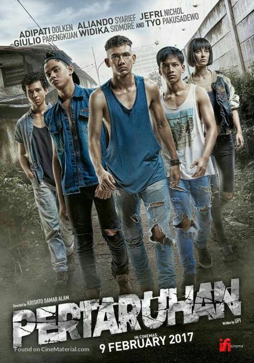 Pertaruhan - Indonesian Movie Poster