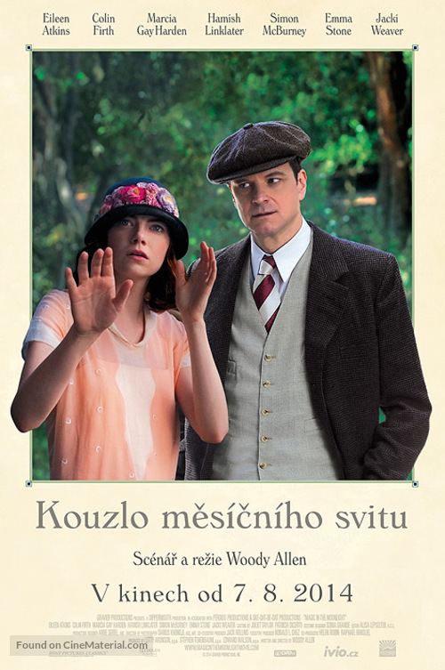 Magic in the Moonlight - Czech Movie Poster