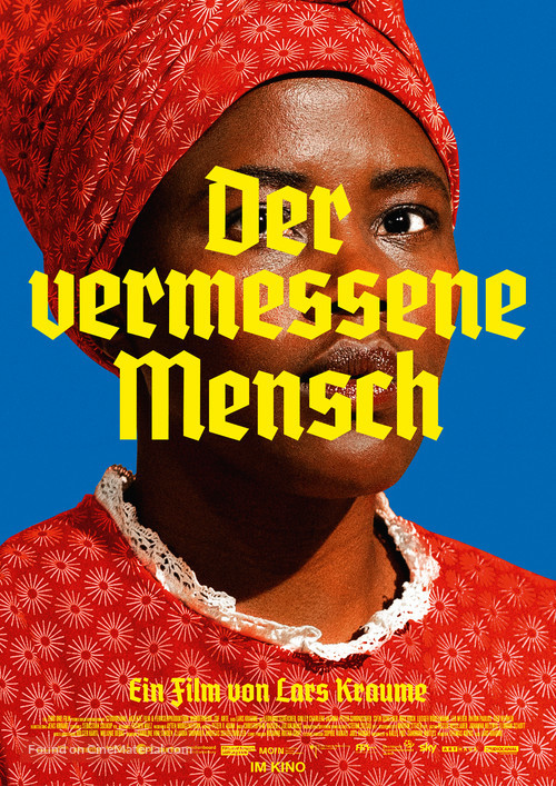 Der vermessene Mensch - German Movie Poster