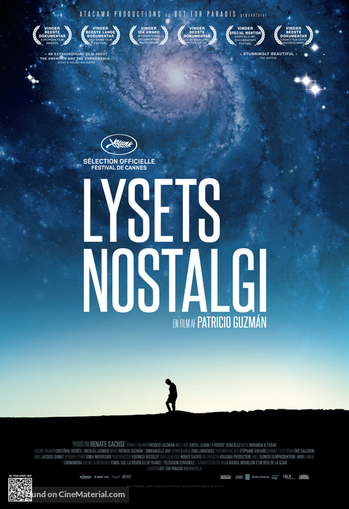 Nostalgia de la luz - Danish Movie Poster