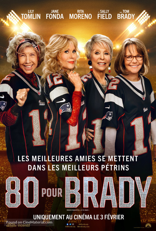 80 for Brady - Canadian Movie Poster