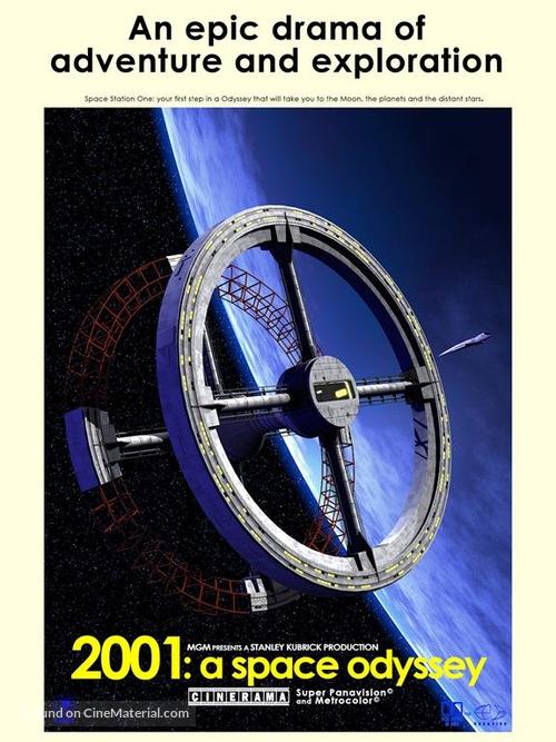 2001: A Space Odyssey - Movie Poster