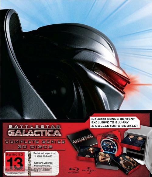 &quot;Battlestar Galactica&quot; - New Zealand Blu-Ray movie cover