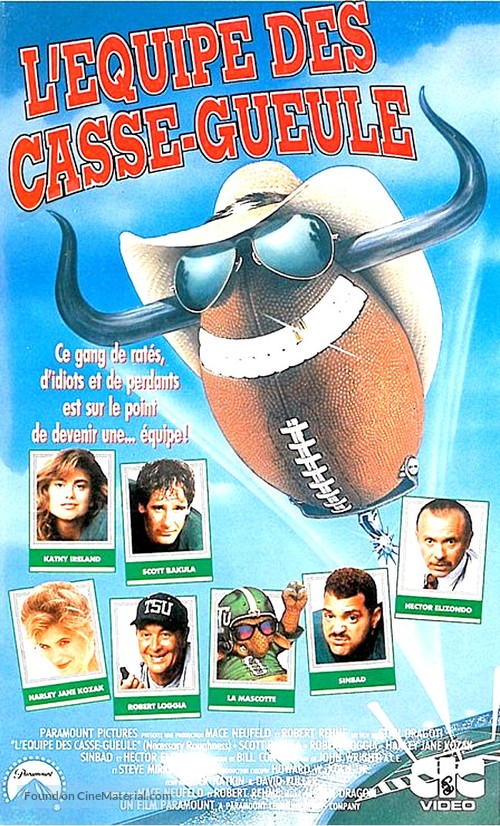Necessary Roughness - French VHS movie cover