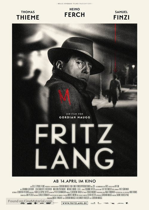 Fritz Lang - German Movie Poster