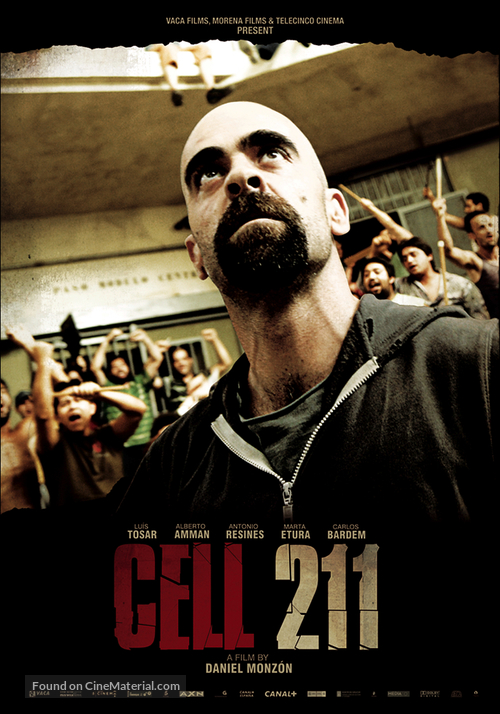 Celda 211 - Theatrical movie poster