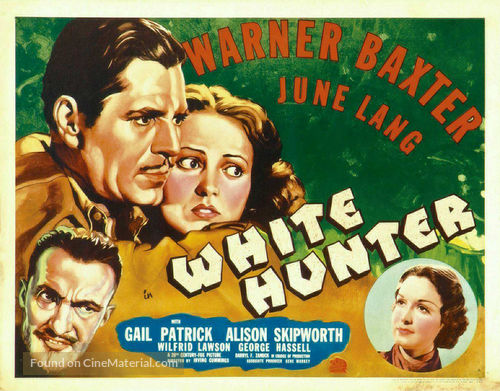 White Hunter - Movie Poster