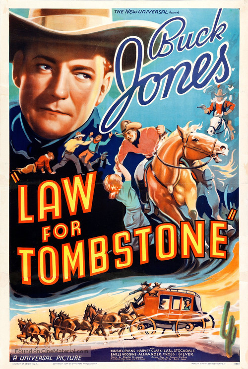 Law for Tombstone - Movie Poster