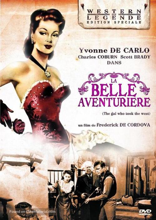 The Gal Who Took the West - French DVD movie cover