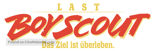 The Last Boy Scout - German Logo