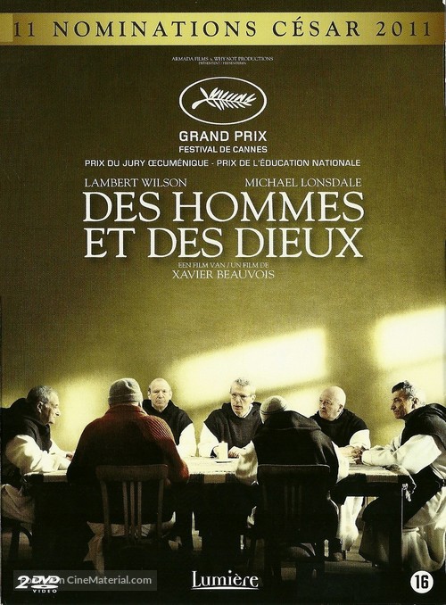 Des hommes et des dieux - Dutch DVD movie cover