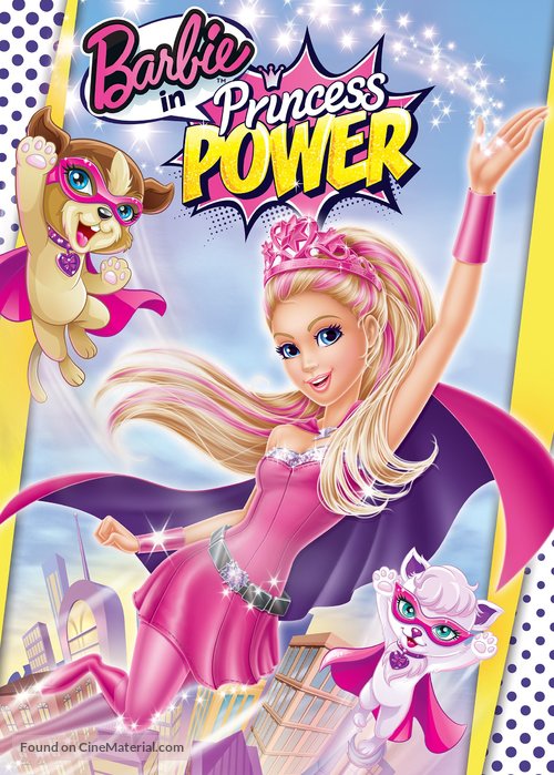 Barbie in Princess Power - DVD movie cover
