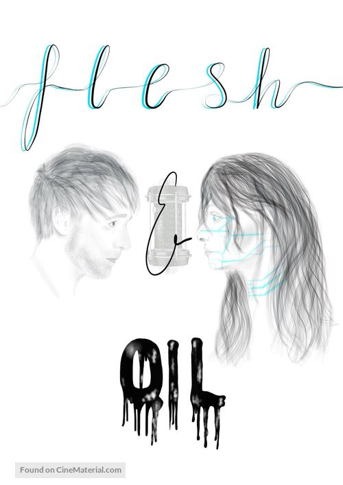 Flesh &amp; Oil - British Movie Poster