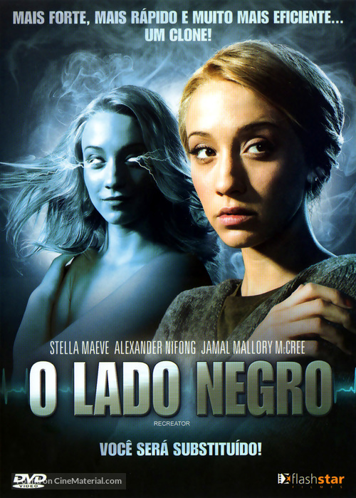 CLONED: The Recreator Chronicles - Brazilian DVD movie cover