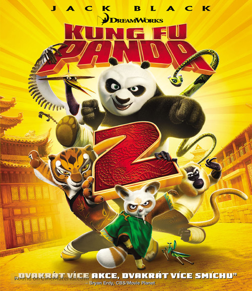 Kung Fu Panda 2 - Czech Blu-Ray movie cover