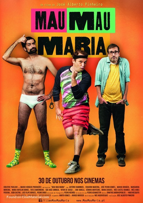 Mau Mau Maria - Portuguese Movie Poster