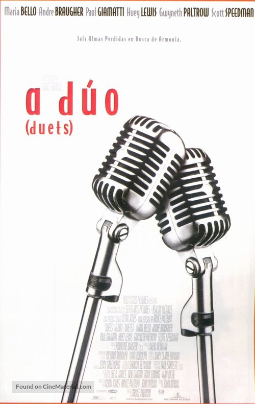 Duets - Spanish Movie Poster