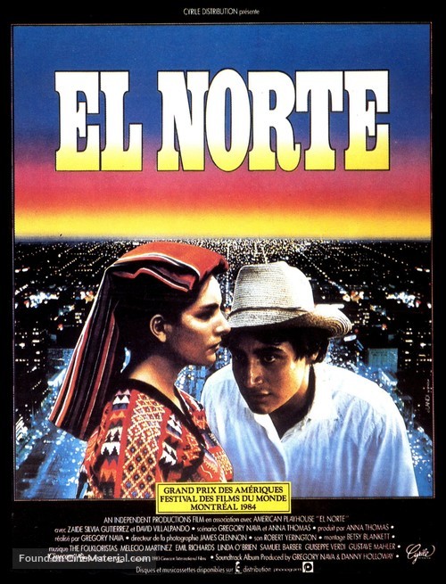 El Norte - French Movie Poster