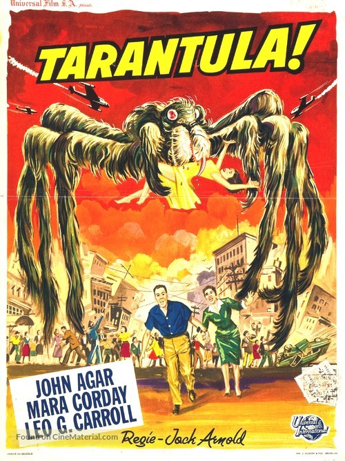 Tarantula - Belgian Movie Poster