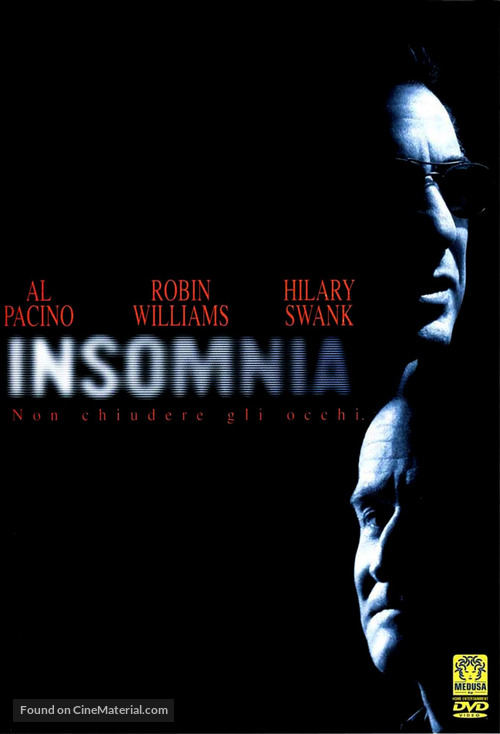 Insomnia - Italian DVD movie cover