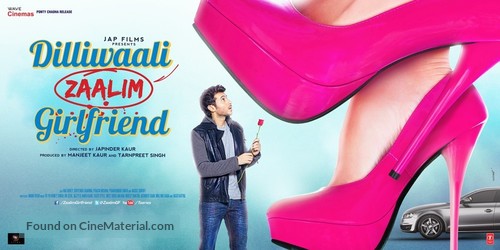 Dilliwaali Zaalim Girlfriend - Indian Movie Poster