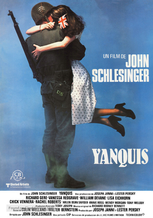Yanks - Spanish Movie Poster