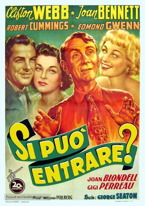 For Heaven&#039;s Sake - Italian Movie Poster