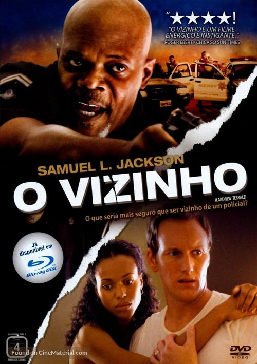 Lakeview Terrace - Brazilian Movie Cover