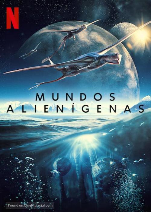 &quot;Alien Worlds&quot; - Mexican Video on demand movie cover