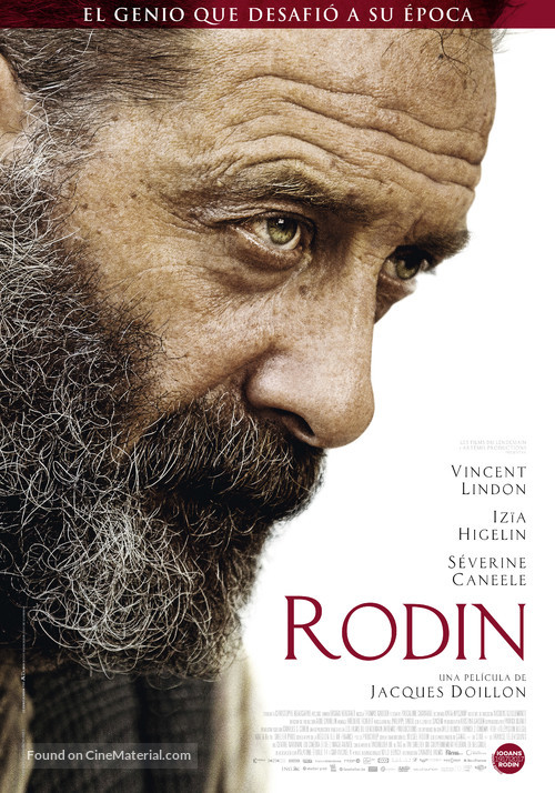 Rodin - Spanish Movie Poster