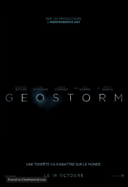 Geostorm - French Logo
