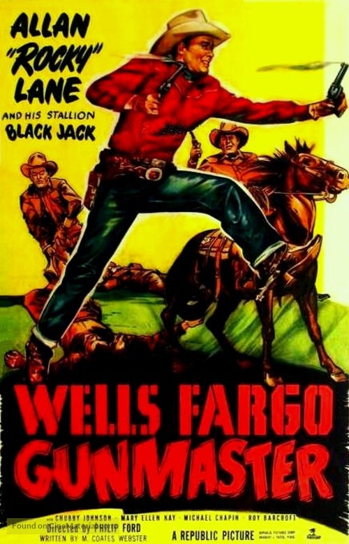 Wells Fargo Gunmaster - Movie Poster