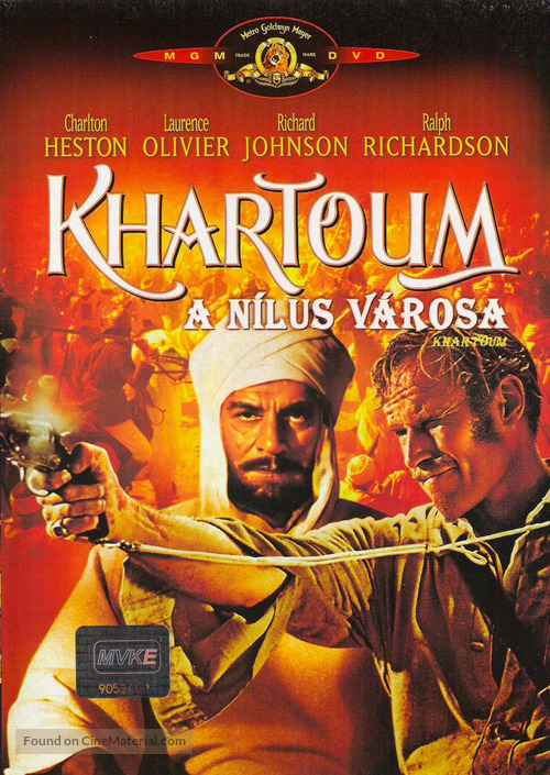 Khartoum - Hungarian Movie Cover