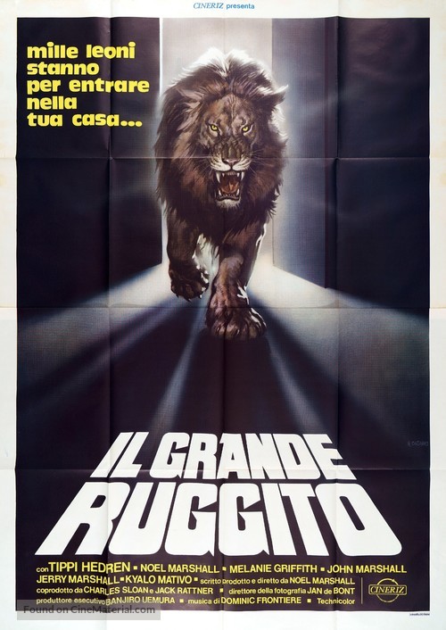 Roar - Italian Movie Poster