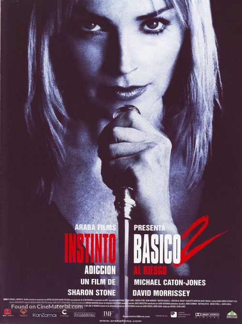 Basic Instinct 2 - Spanish Movie Poster