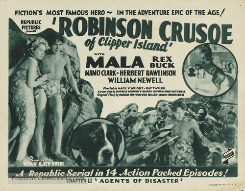 Robinson Crusoe of Clipper Island - Movie Poster