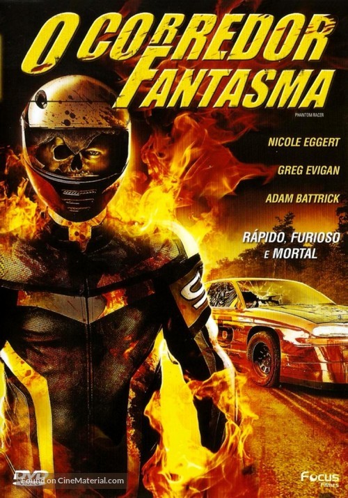 Phantom Racer - Brazilian Movie Cover