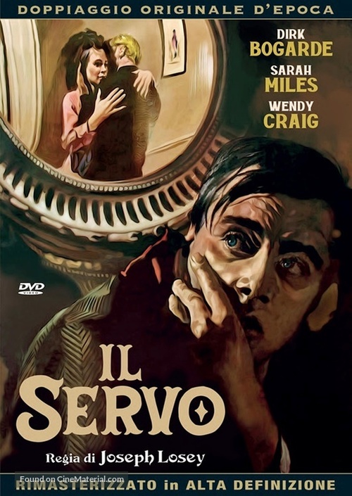 The Servant - Italian DVD movie cover