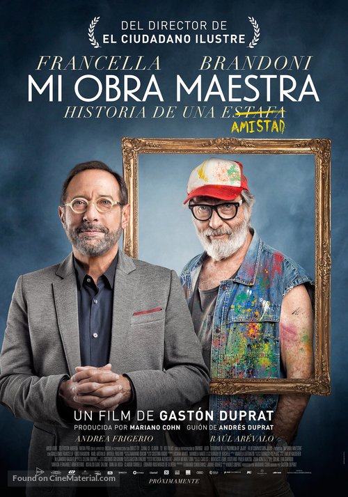 Mi obra maestra - Argentinian Movie Poster