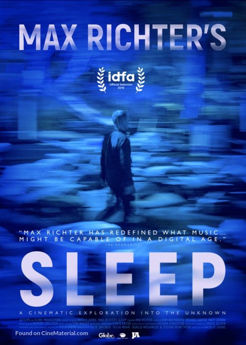 Max Richter&#039;s Sleep - British Movie Poster