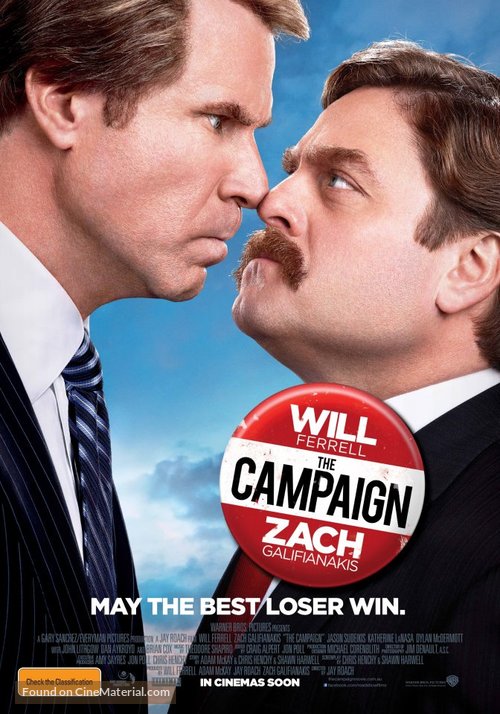 The Campaign - Australian Movie Poster