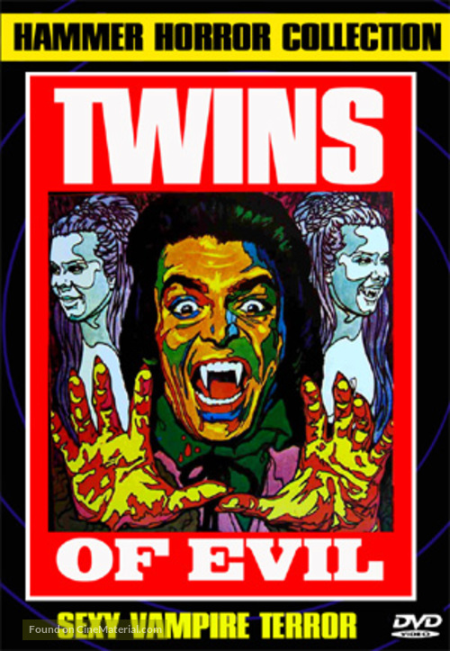 Twins of Evil - British DVD movie cover