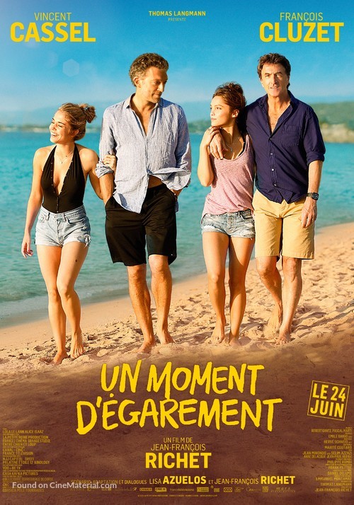 Un moment d&#039;&eacute;garement - French Movie Poster