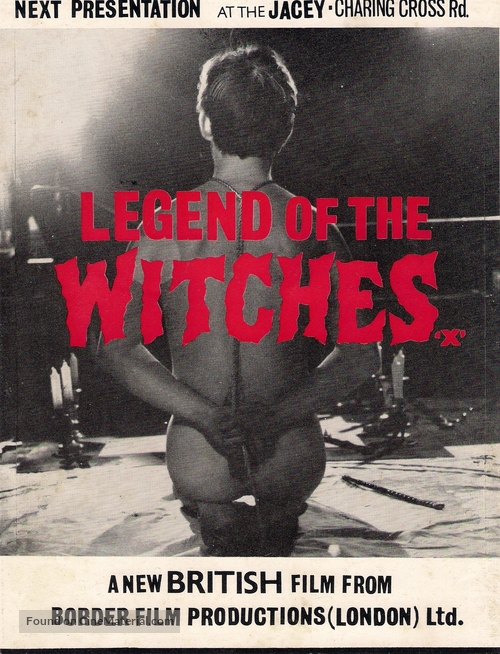 Legend of the Witches - British Movie Poster