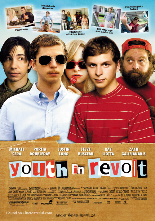 Youth in Revolt - Swedish Movie Poster