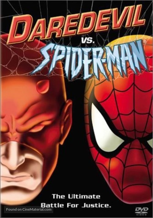 Daredevil vs. Spider-Man - DVD movie cover